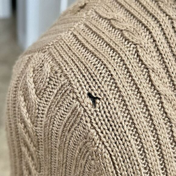 Ann Taylor Womens Sweater Medium Cardigan Grannycore Light Academia Long Sleeve - Picture 14 of 16